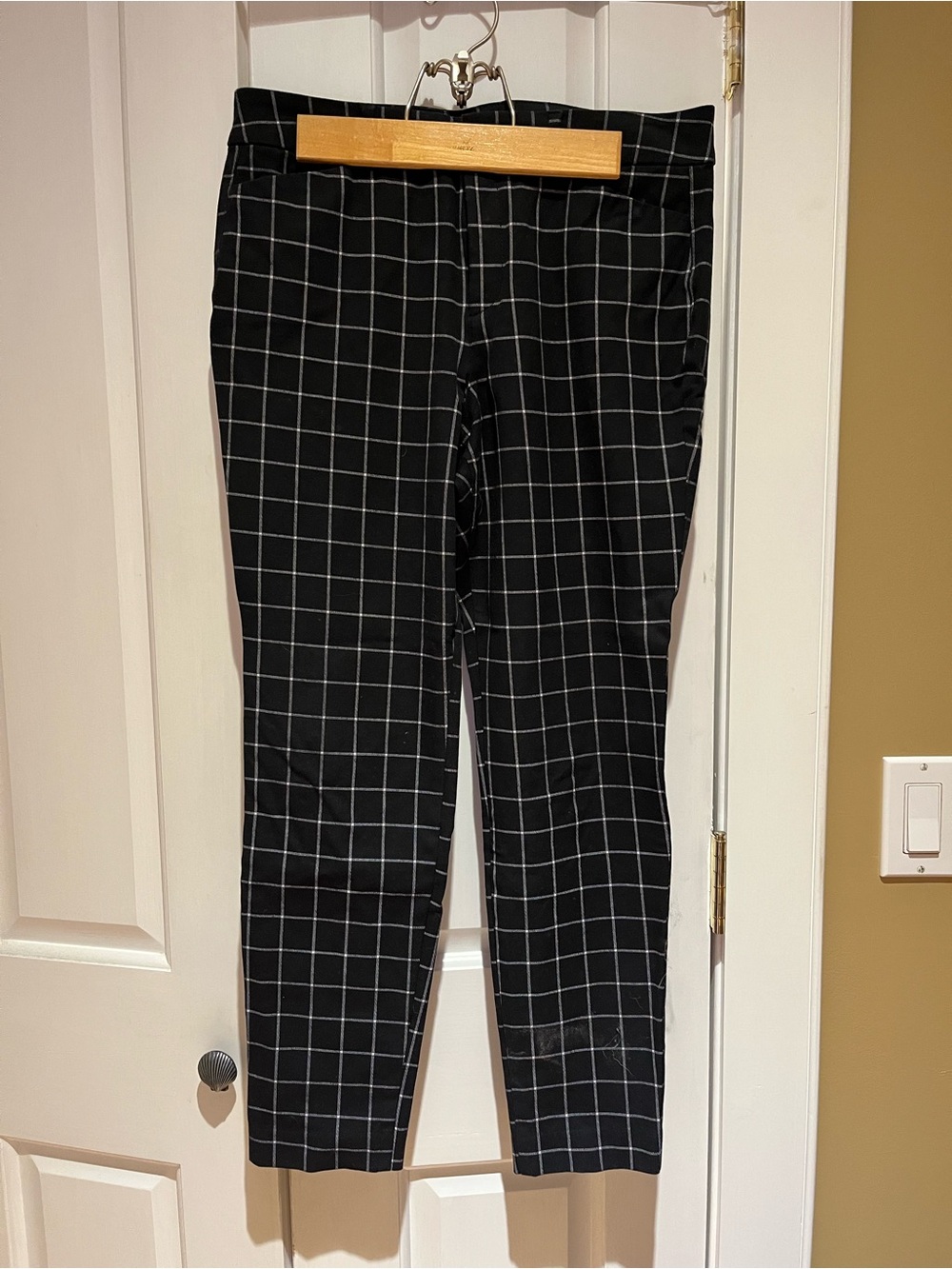 Old navy windowpane pixie pants
